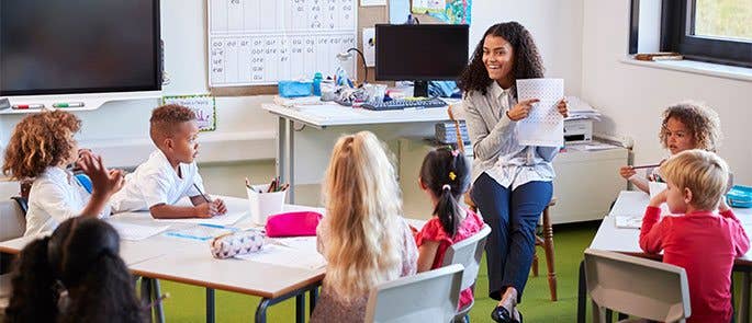 Activities in the classroom