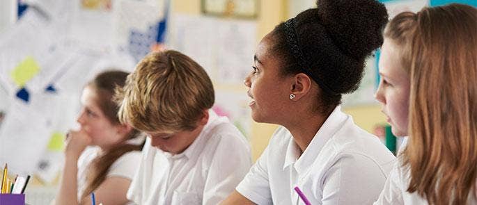 Students at school