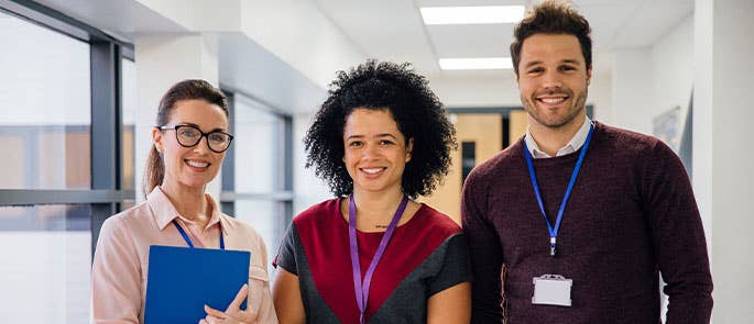 teachers in a school