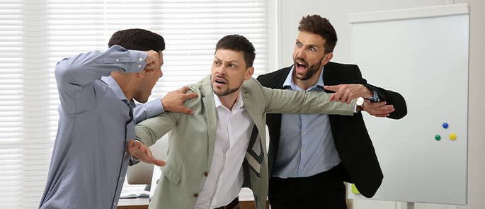 workplace violence occurring in the office